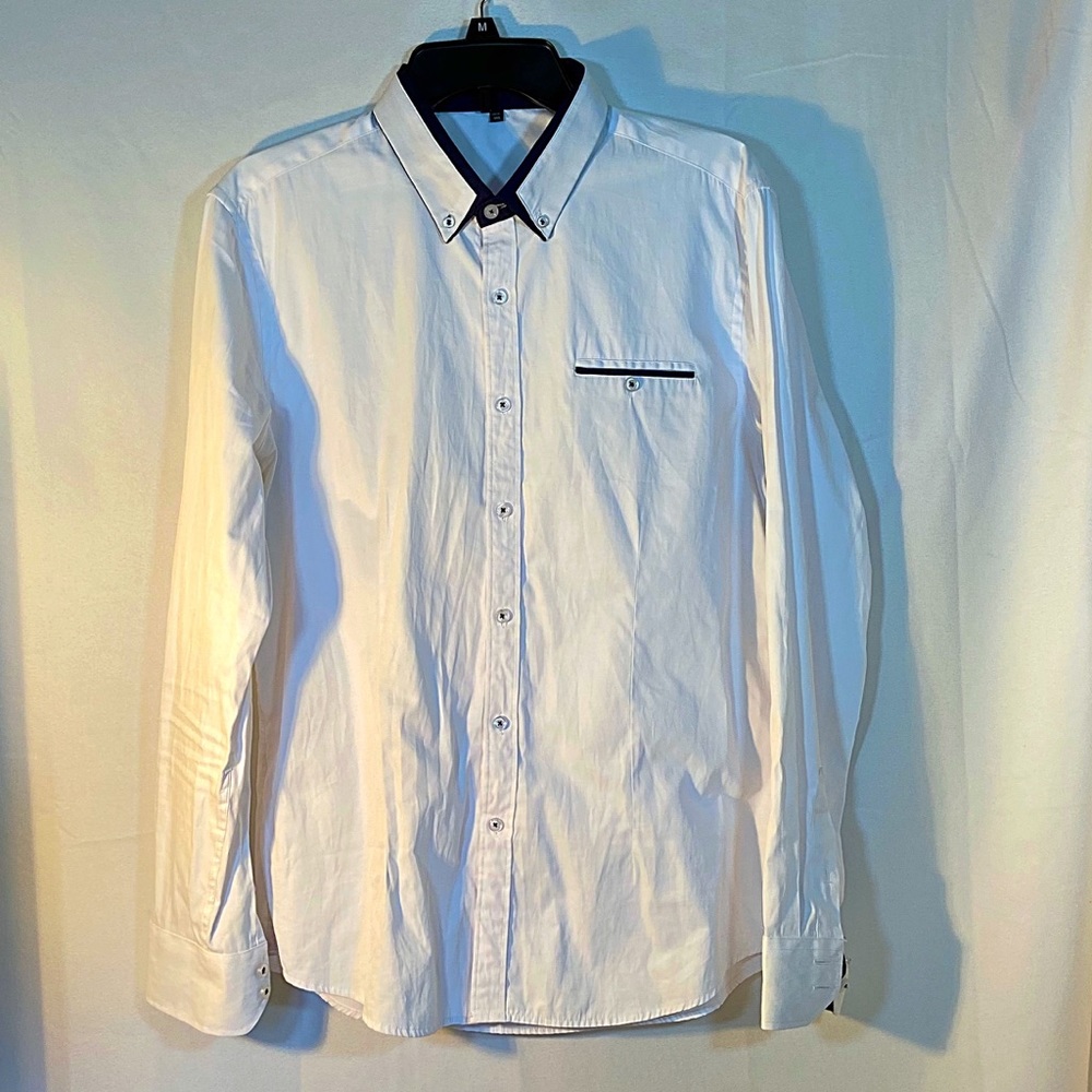 FRTCV Men’s Business Casual Slim Fit Shirt
